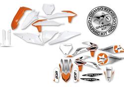 Kit plastiche+decals Ufo Thunder Ktm oem UFO 