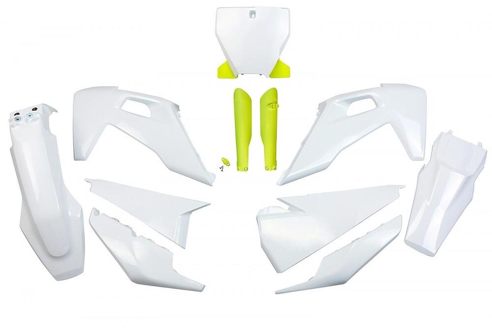 Kit plastiche completo UFO per Husqvarna Bianco Gi 