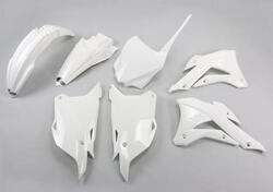 Kit plastiche moto UFO Kawasaki KX 85 04-21 Bianco 