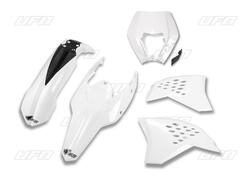 Kit plastiche moto UFO Ktm EXC 125 09-11 con porta 