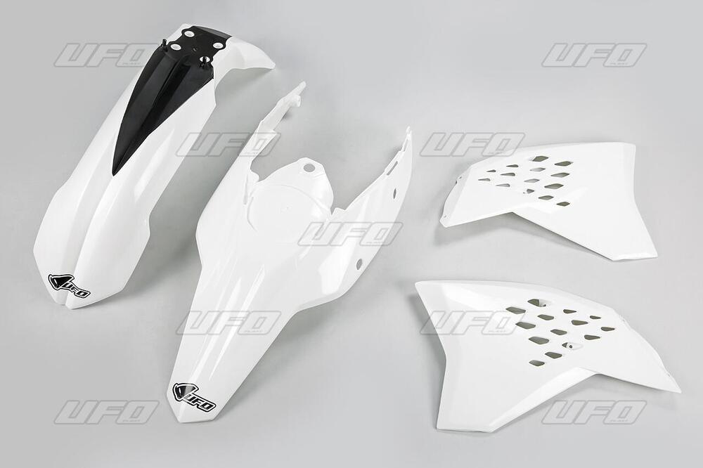 Kit plastiche moto UFO Ktm EXC 125 09-11 Bianco UF 