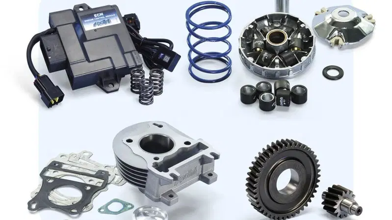 Linea completa Polini per Aprilia SXR 50 4T E5