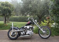 Harley-Davidson chopper Panhead d'epoca