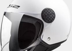 Casco jet LS2 SPHERE Solid Bianco