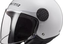 Casco jet LS2 Sphere Lux solid Bianco