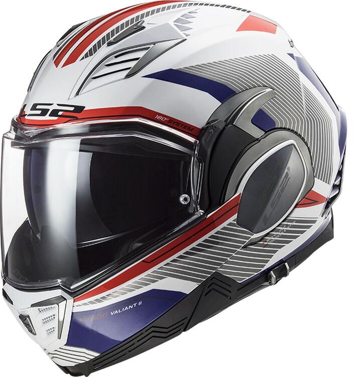 Casco modulare LS2 FF900 VALIANT II REVO con mento
