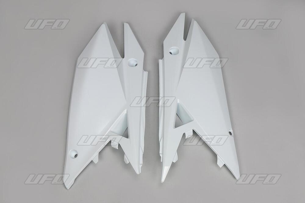 Fiancatine lat Ufo Suzuki RMZ 250 2019-2022 bianco 