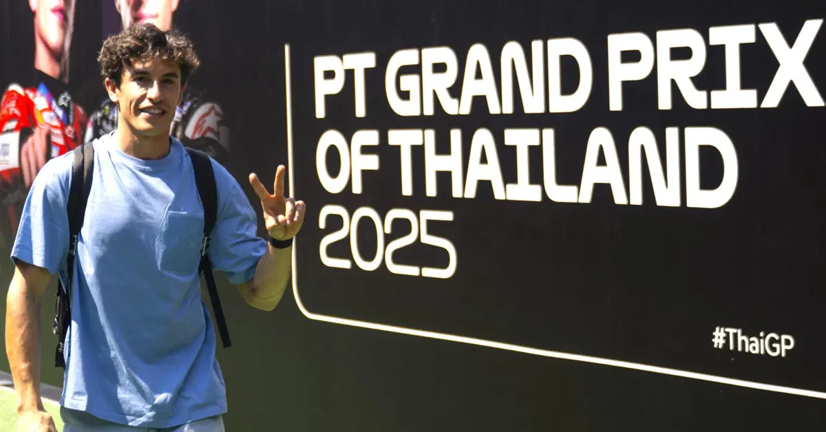 MotoGP 2025. GP di Thailandia. Marc Marquez: "Sento il fuoco dentro. Spero di condividere tanti podi con Pecco Bagnaia"