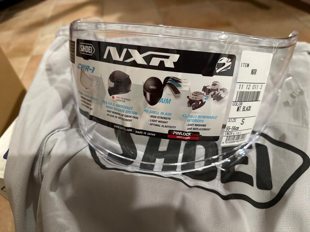 Casco SHOEI NXR TOTAL BLACK (5)