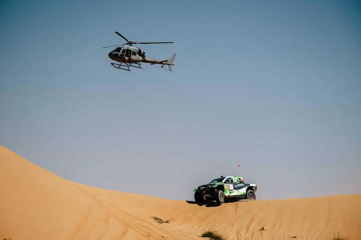 Rally-Raid. ADDC. Sanders implacabile, Al Attiyah letale a Abu Dhabi (6)