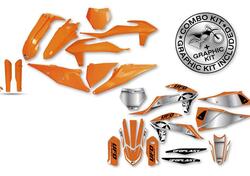 Kit plastiche+decals Ufo Stardust Ktm orange UFO 