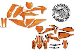 Kit plastiche+decals Ufo Tecna Ktm orange UFO 