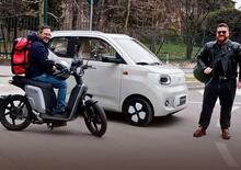 E tu quale 125 prendi? SFIDA ELETTRICA due ruote vs o quattro! [VIDEO]