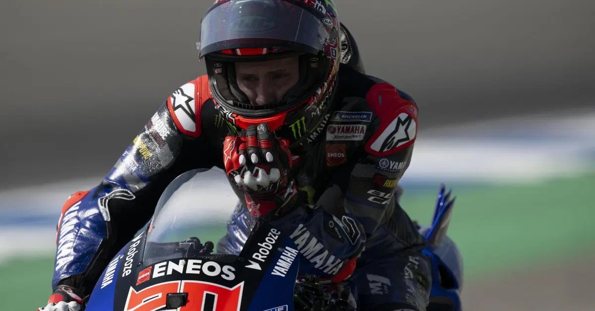 MotoGP 2025. GP della Thailandia. Fabio Quartararo: "L'anno scorso il venerd&igrave; qua eravamo dodicesimi. Ora siamo in Q2, a due decimi dalla terza posizione"