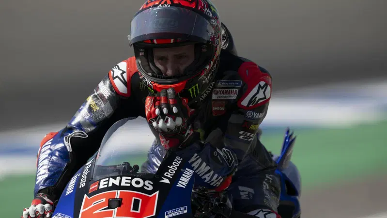 MotoGP 2025. GP della Thailandia. Fabio Quartararo: "L'anno scorso il venerd&igrave; qua eravamo dodicesimi. Ora siamo in Q2, a due decimi dalla terza posizione"