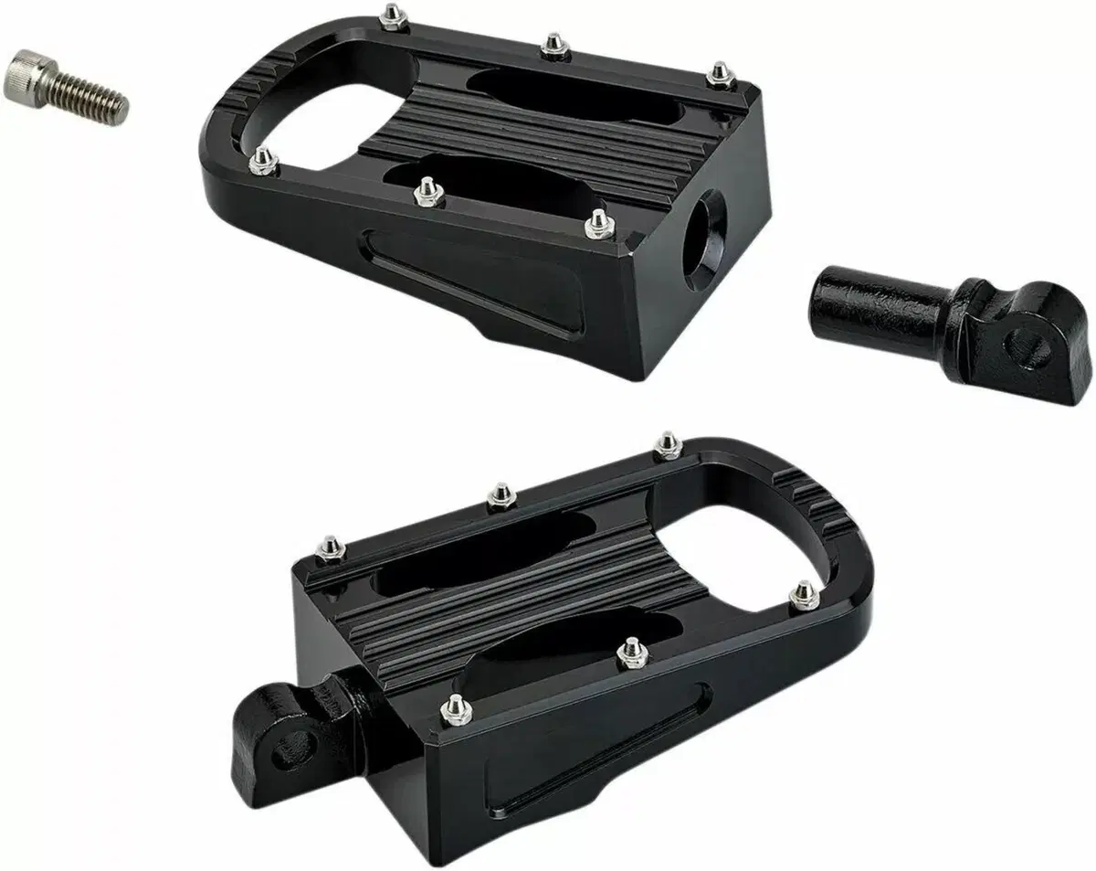 Pedaline guidatore Biltwell Punisher XL nere con a