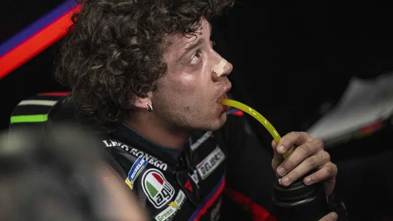 MotoGP 2025. GP della Thailandia. Marco Bezzecchi: "Una solita gara nelle retrovie. Ai Ogura? Per fortuna possiamo guardare i suoi dati"
