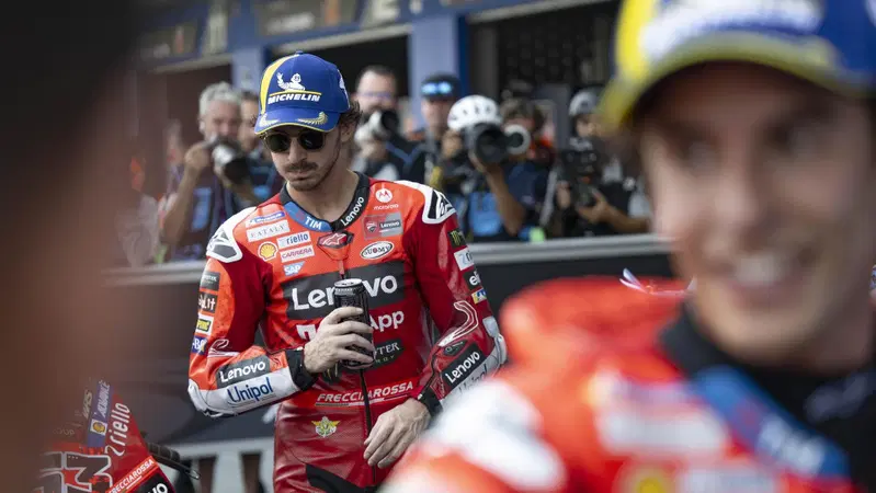 MotoGP 2025. GP di Thailandia. Pecco Bagnaia: "Marc Marquez ha giocato con noi tutta la gara"