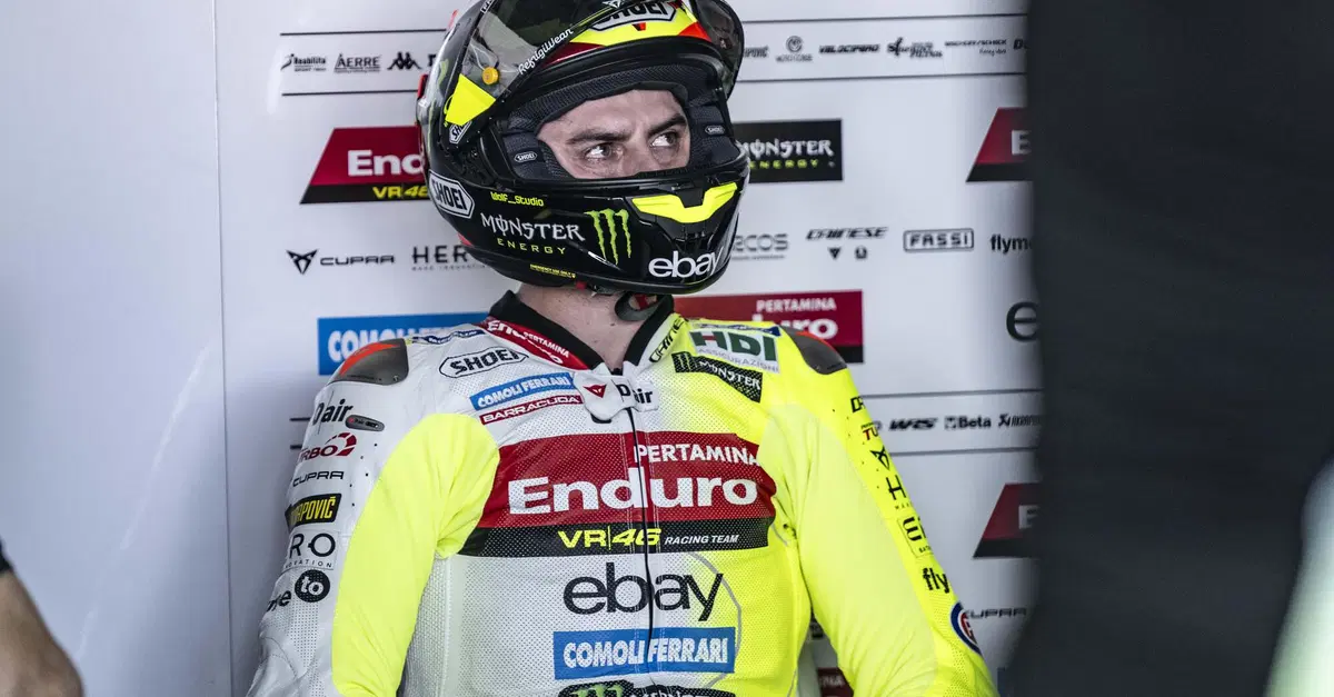 MotoGP 2025. GP della Thailandia. Fabio Di Giannantonio: "Qui con zero test, non conoscendo la moto e senza spalla. Ho fatto il weekend solo con il braccio destro"