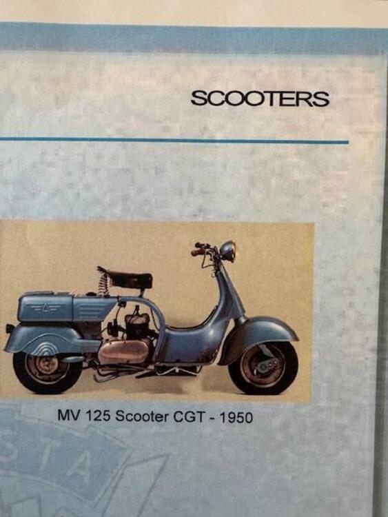 MV Agusta MV 125 SCOOTER CGT 1950