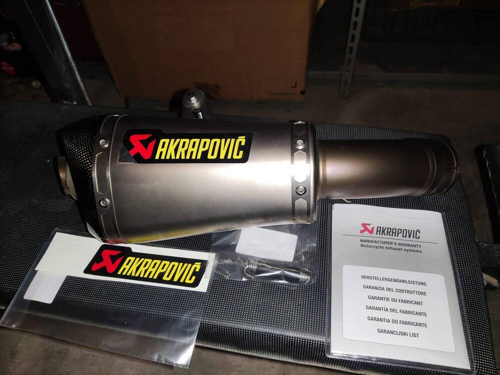 Akrapovic scarico Kawasaki ZX10R 2016-20 Titanium