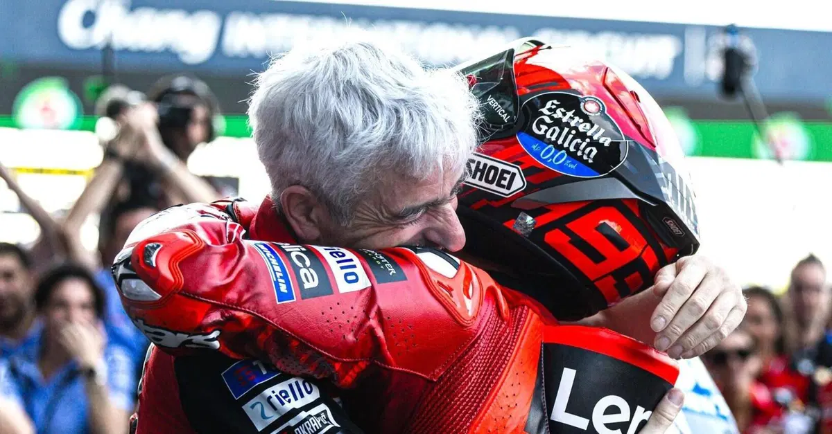 MotoGP 2025. Gigi Dall'Igna commenta il 1&deg; GP: "Marc Marquez, puro talento e abilit&agrave; suprema. Pecco Bagnaia? Era importante accontentarsi"