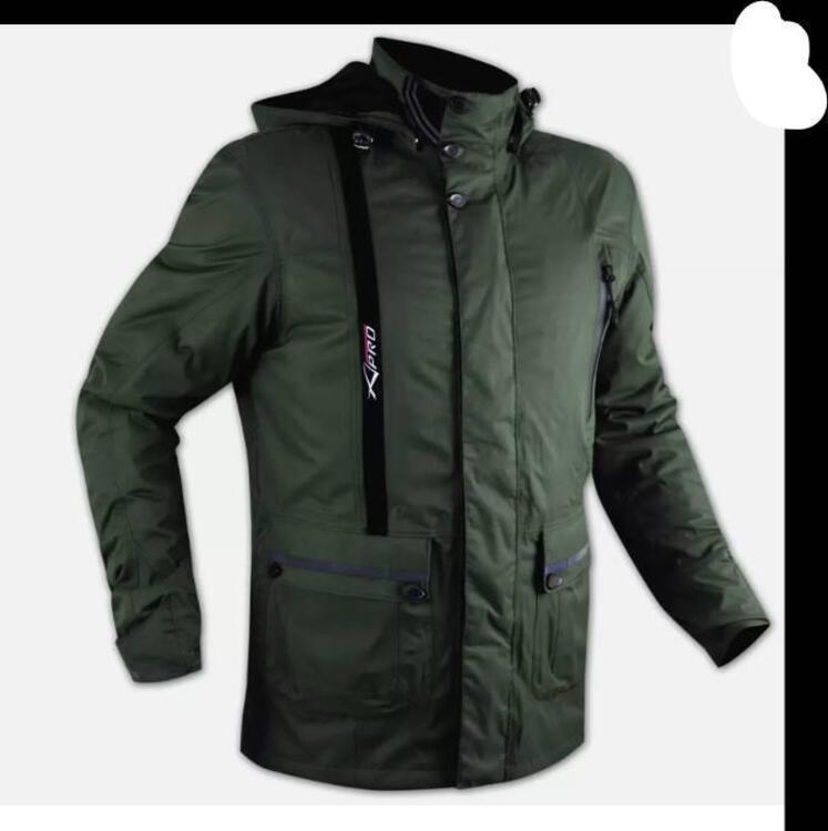 Giacca Giaccone Moto Scooter UOMO Fodera Removibil 100 %