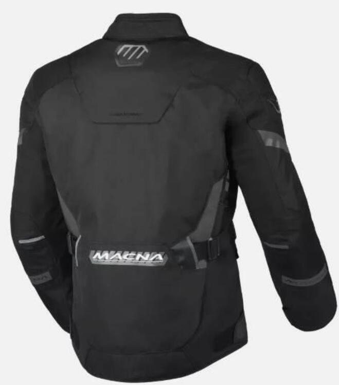 GIACCA MOTO MACNA ZASTRA DONNA GRIGIA GREY /NERA B (4)