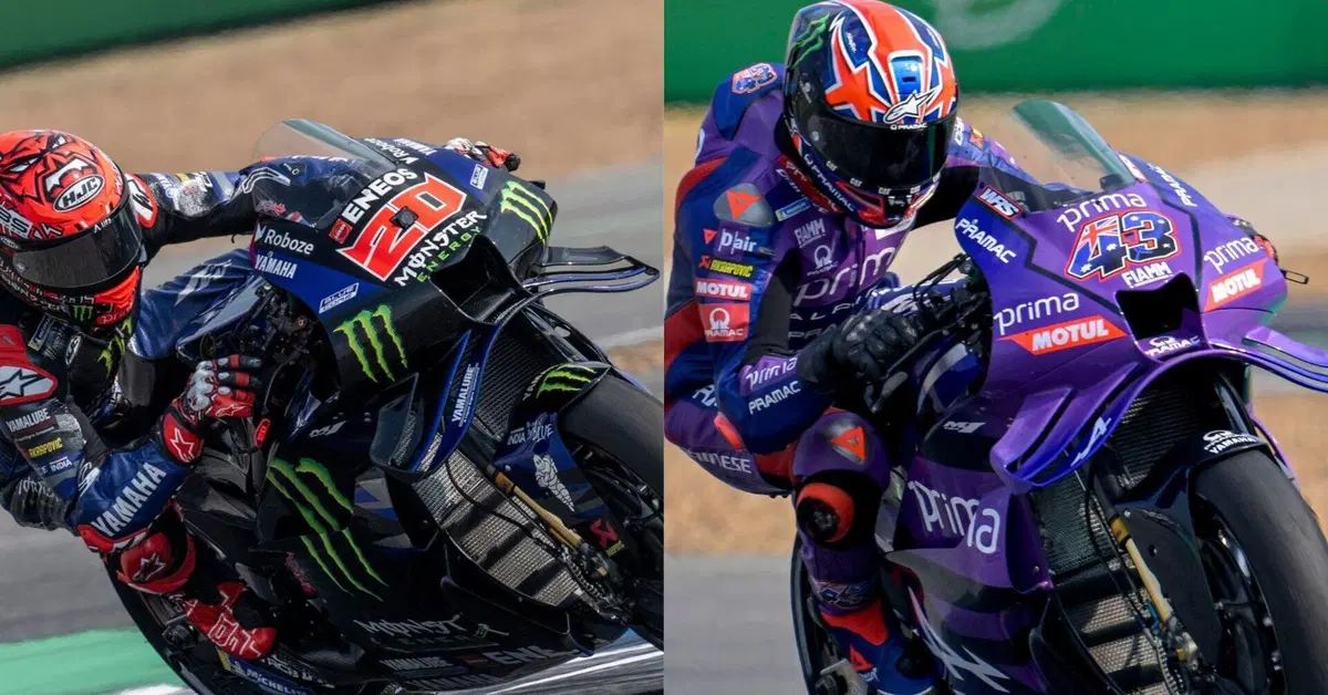 MotoGP 2025. Yamaha, borsino Thailandia. Sottotono Fabio Quartararo: "Problemi di grip", bene Jack Miller, che teneva la carenatura con le mani