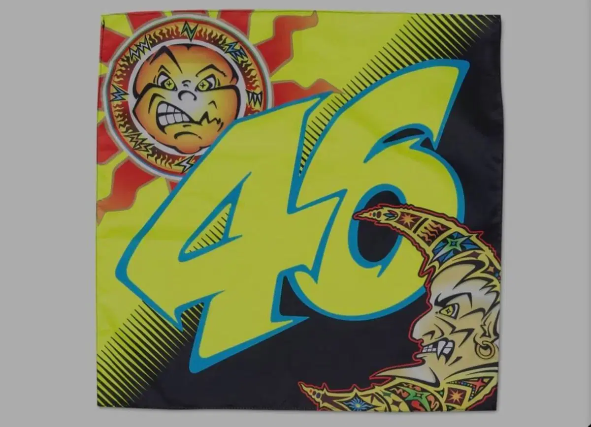 TRIMBOLIMOTO BANDANA VR46 HERITAGE SOLE LUNA - VR5