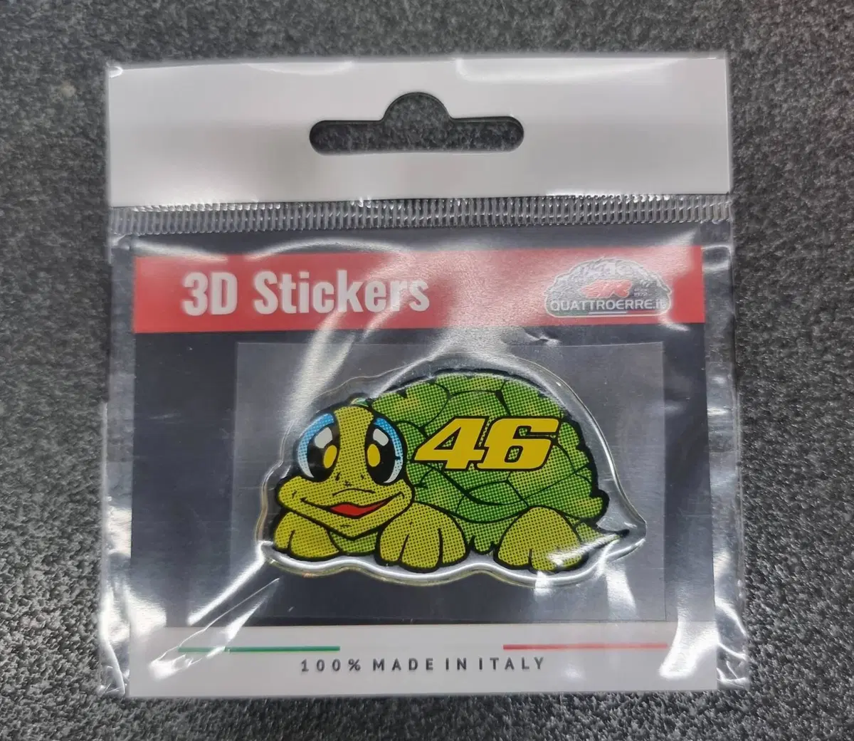 TRIMBOLIMOTO ADESIVO TARTARUGA 46 3D STICKERS - 44 4r