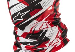 Scaldacollo Alpinestars BLURRED Nero Bianco Rosso