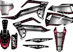 Kit grafica Ufo Stardust per Gas Gas Nero UFO 