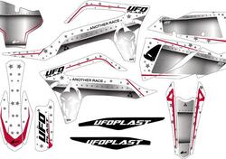 Kit grafica Ufo Stardust per Gas Gas Bianco UFO 