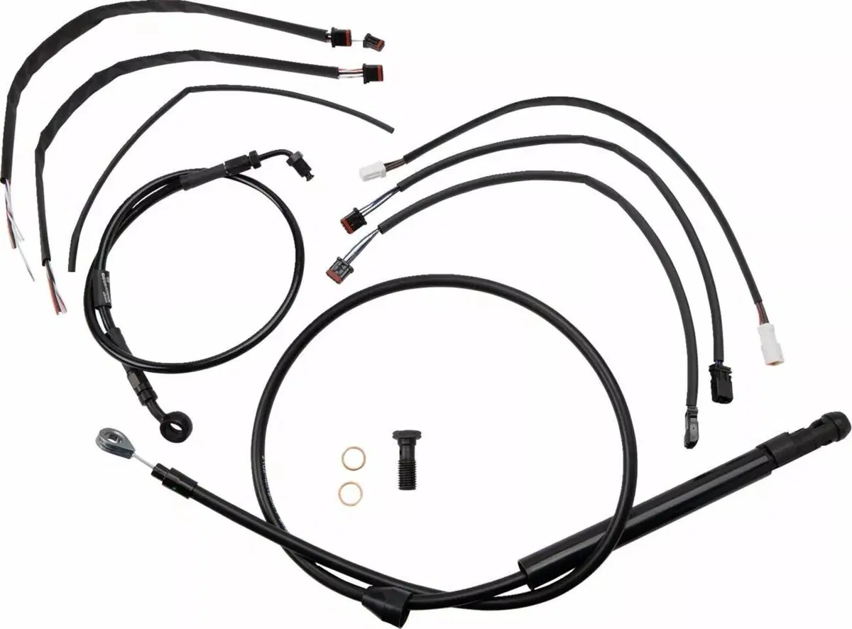 Kit cavi Softail Fat Bob 2018 e 2024 per manubrio 