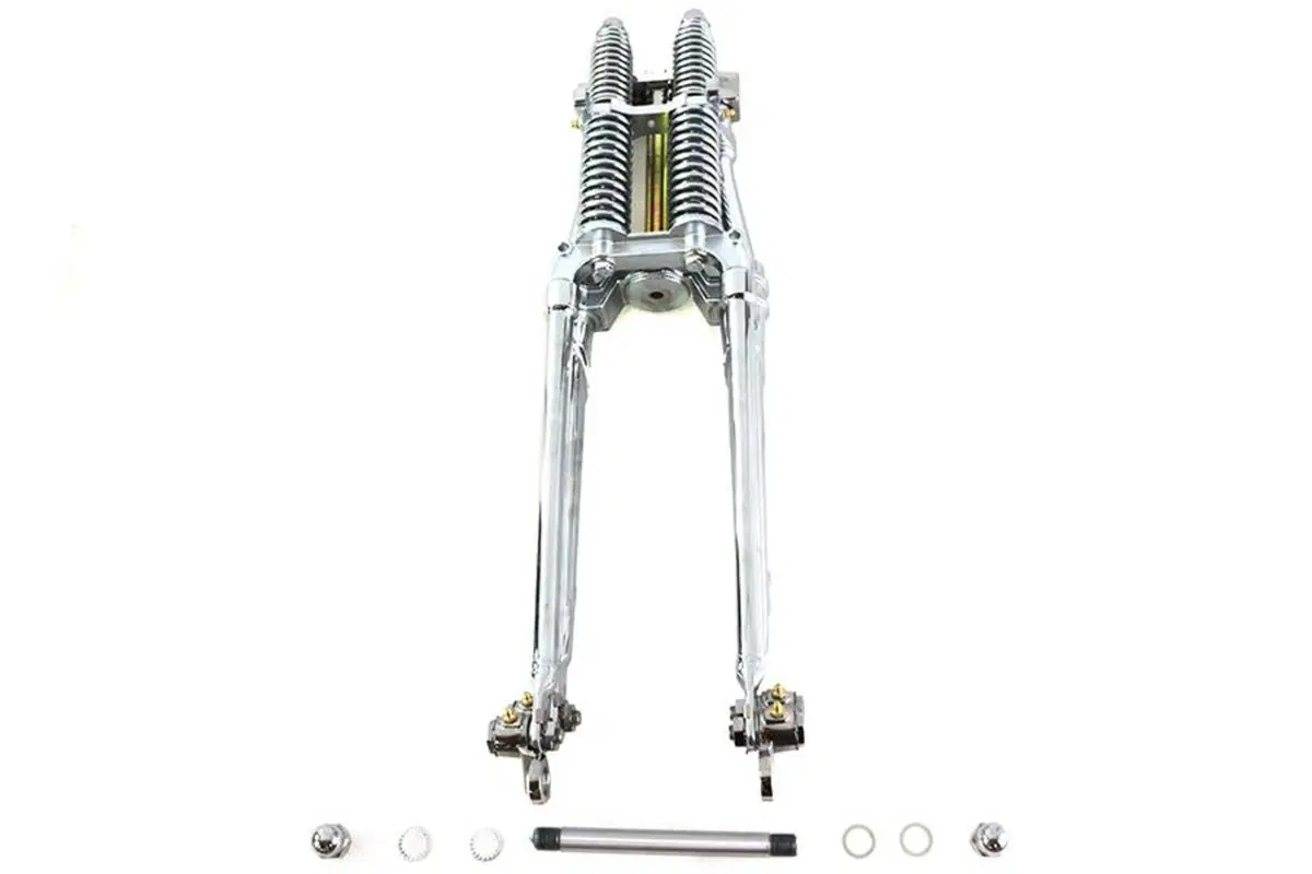 Forcella Springer Tedd Cycle STRETTA cromata lunga 