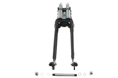 Forcella Springer Tedd Cycle STRETTA nera lunga 28 