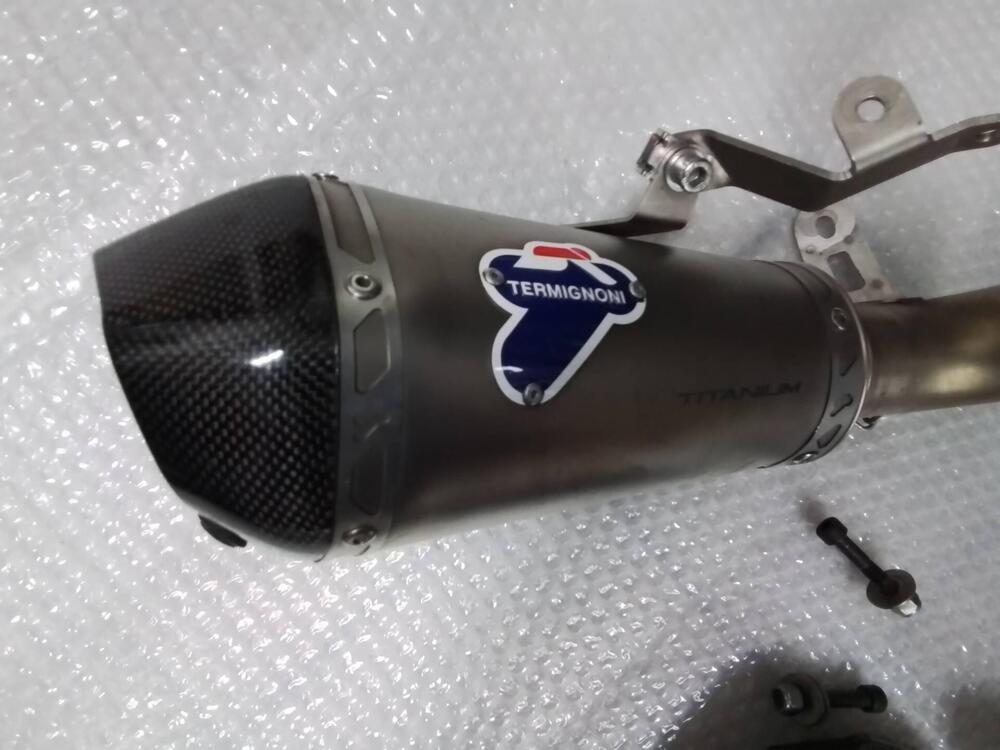 Scarico completo AKRAPOVIC in titanio per HONDA CB (3)