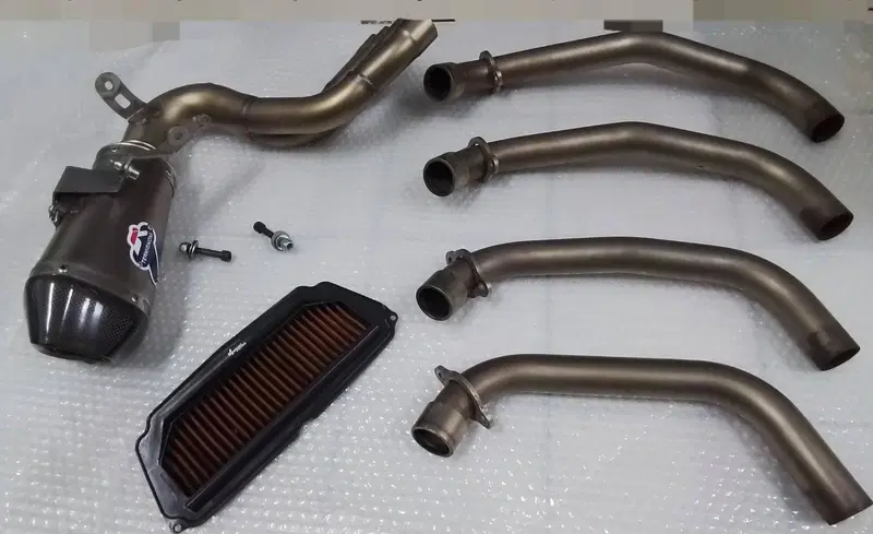 Scarico completo TERMIGNONI in titanio per HONDA C (9)