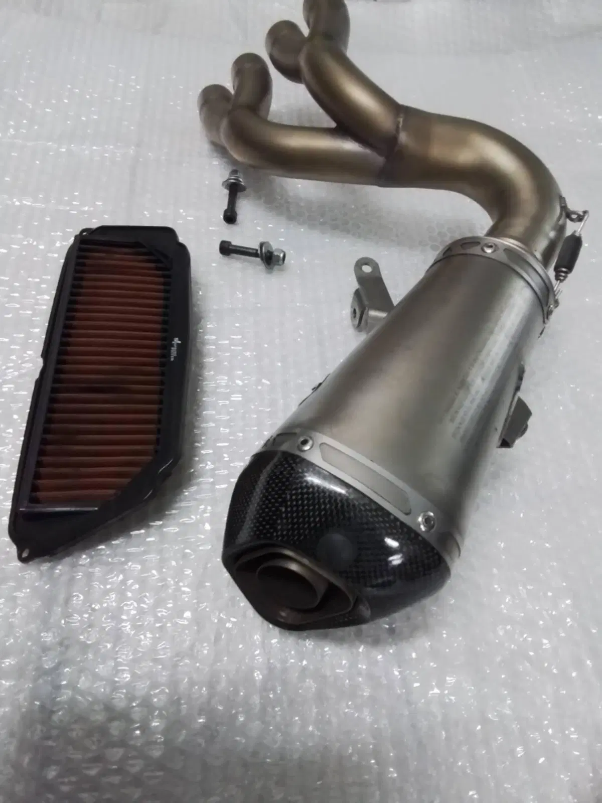 Scarico completo TERMIGNONI in titanio per HONDA C (12)