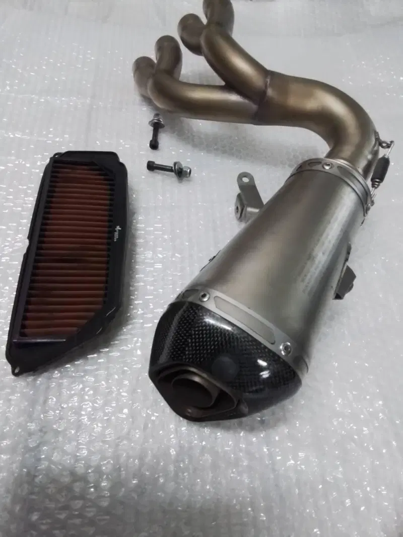 Scarico completo TERMIGNONI in titanio per HONDA C (12)