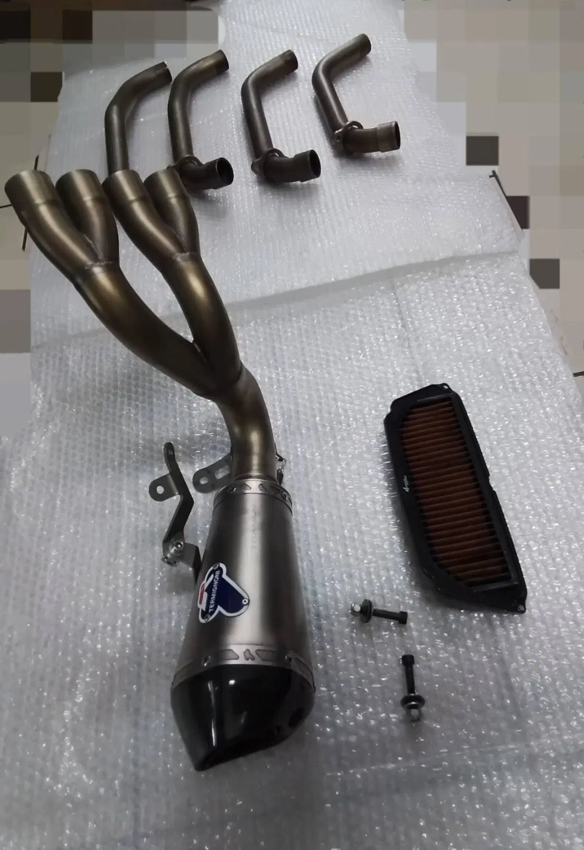 Scarico completo TERMIGNONI in titanio per HONDA C (13)
