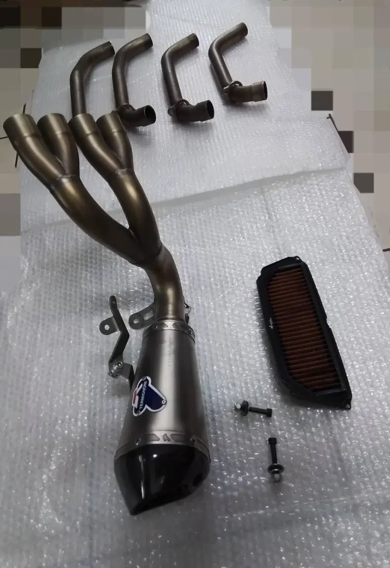 Scarico completo TERMIGNONI in titanio per HONDA C (13)