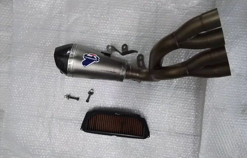 Scarico completo TERMIGNONI in titanio per HONDA C (6)