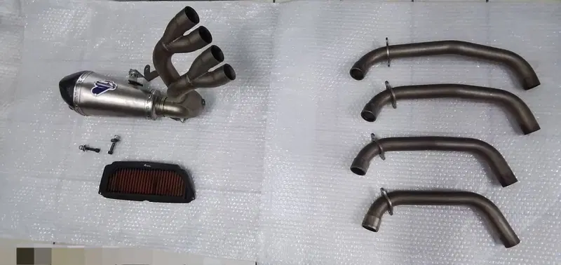 Scarico completo TERMIGNONI in titanio per HONDA C (14)