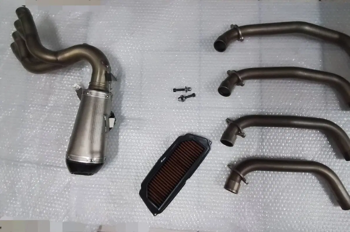 Scarico completo TERMIGNONI in titanio per HONDA C (2)