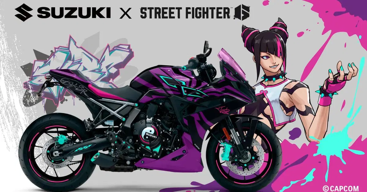 Ma quant'&egrave; bella la Suzuki GSX-8R x Street Fighter 6?