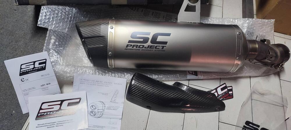 Terminale SC Project Titanio per BMW R1250GS SC-Project Exhaust