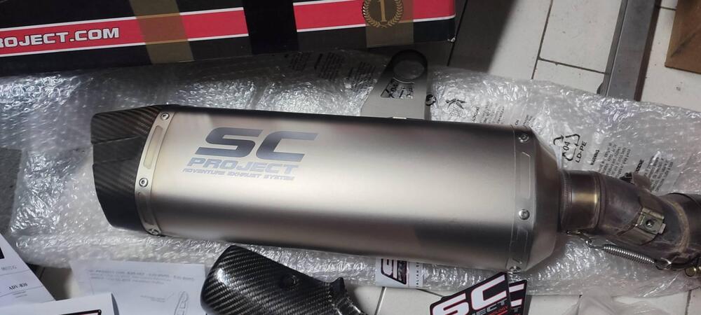 Terminale SC Project Titanio per BMW R1250GS SC-Project Exhaust (4)