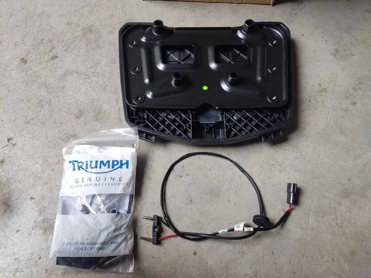 Piastra per bauletto originale Triumph (2)